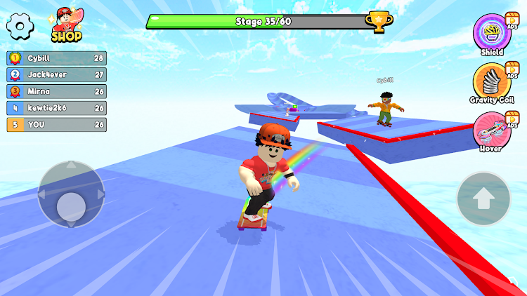 Obby Skateboard Easy Parkour apk latest version download 1.0.0 list_