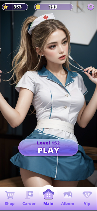 Onet Girls Match Girl Game mod apk Unlimited Money 1.1.0 list_