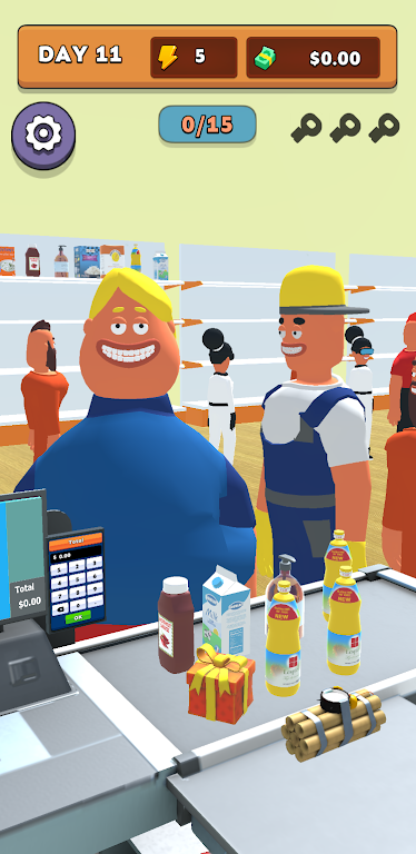 Cashier Master Market 3D mod apk Unlimited Money picture 1