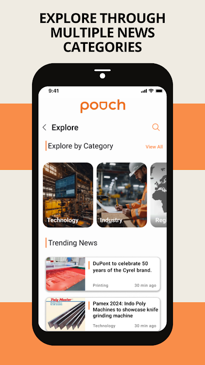 Pouch news App Download for Android 1.0 list_