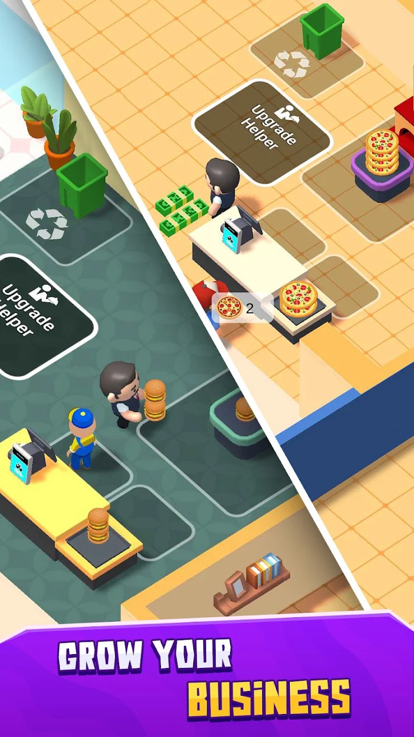 Food Court Manager Tycoon Game APK Download 1.0 list_