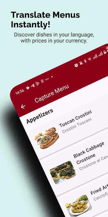 MenuGuide AI Menu Translator App Download for Android 1.0.3 list_4