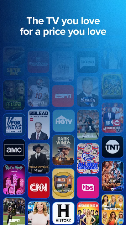 Sling TV Apk Latest Version 9.3.97 list_