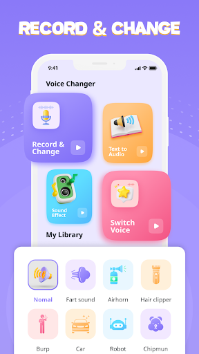 Voice changer & Sound Effects Mod Apk Latest Version 1.2.2 list_2