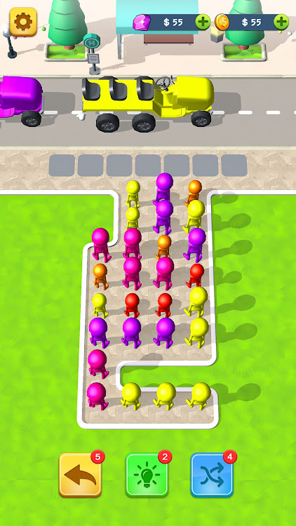 Bus Jam Color Puzzle Games 3D Apk for Android Download  1.2 list_4