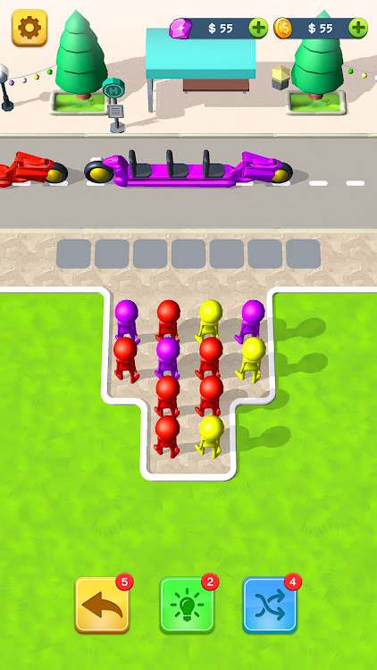 Bus Jam Color Puzzle Games 3D Apk for Android Download  1.2 list_