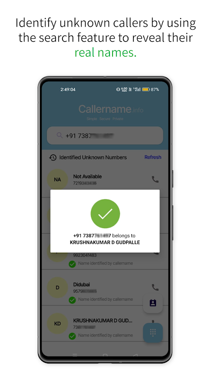 Callername.info app download latest version  18.0 list_