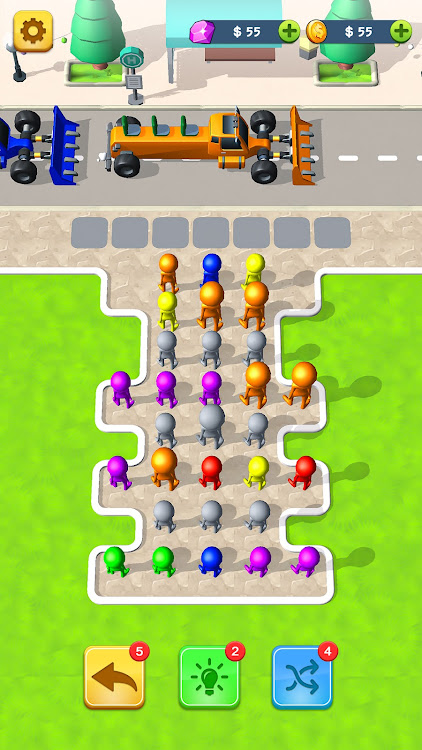 Bus Jam Color Puzzle Games 3D Apk for Android Download  1.2 list_1