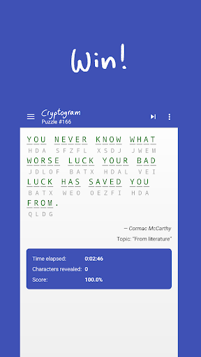 Cryptogram - puzzle quotes list_8