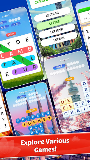 Word Town: Find Words & Crush! list_