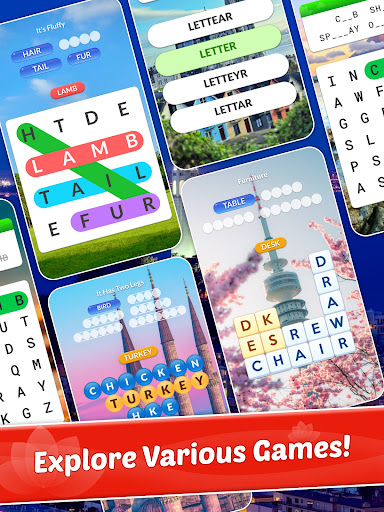 Word Town: Find Words & Crush! list_