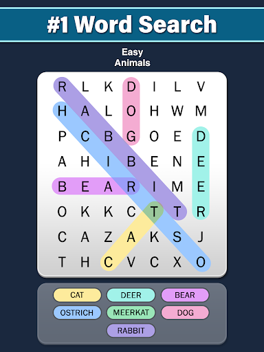 Word Search: Word Find list_