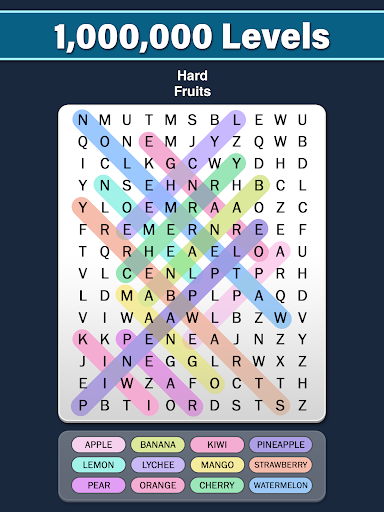 Word Search: Word Find list_