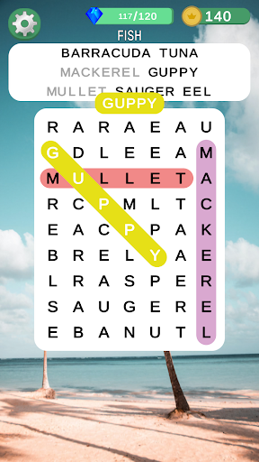 Word Search - Puzzle Game list_