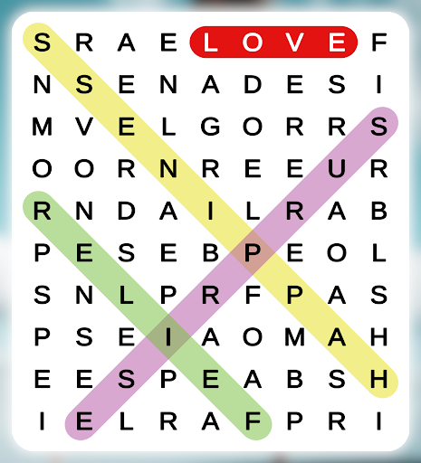 Word Search - Puzzle Game list_