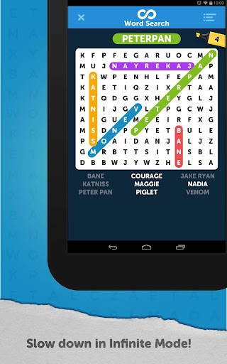 Infinite Word Search Puzzles list_11