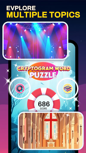 Cryptogram Word Puzzle Game list_4