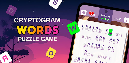 Cryptogram Word Puzzle Game list_6