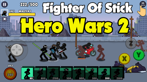 Hero Wars 2 Fighter Of Stick list_3