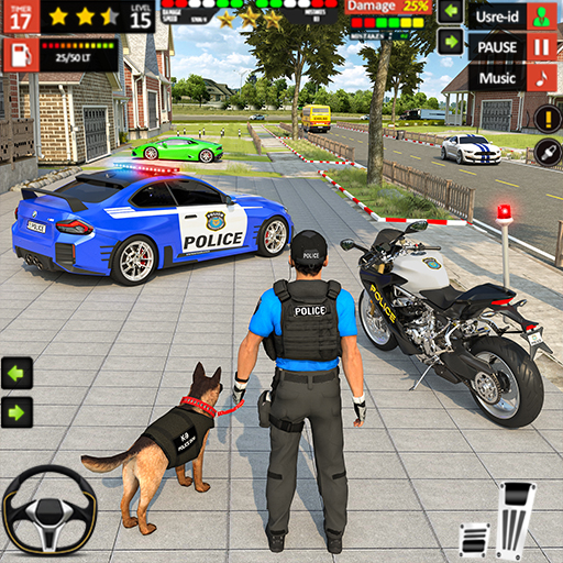 City Police Car Chase Game 3D list_1