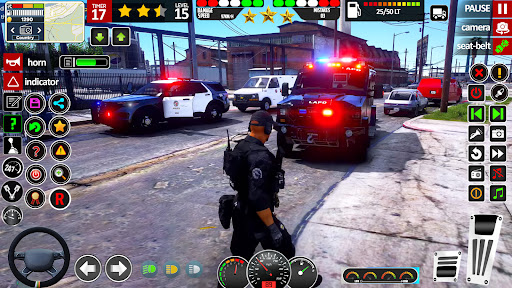 City Police Car Chase Game 3D list_25