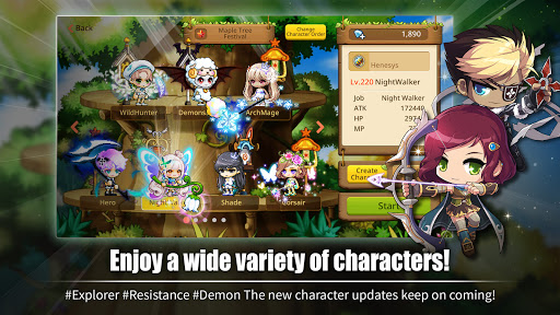 MapleStory M - Fantasy MMORPG list_4