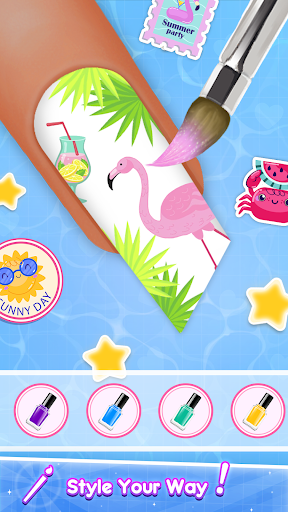 Girls Nail Salon - Nail Games list_4