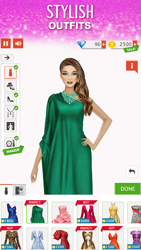 Fashion Stylist: Dress Up Game list_