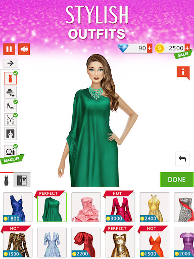 Fashion Stylist: Dress Up Game list_