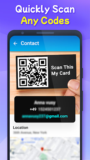 QR Scanner and Generator list_