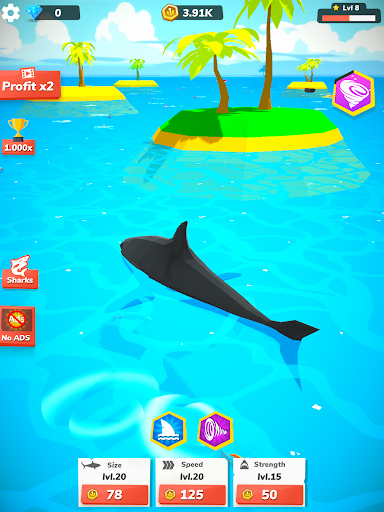 Idle Shark World - Tycoon Game list_8