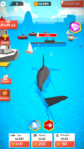 Idle Shark World - Tycoon Game list_4