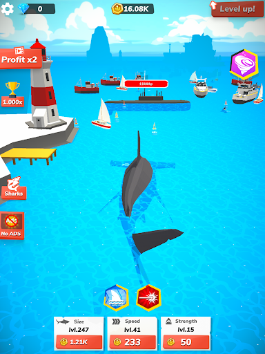 Idle Shark World - Tycoon Game list_11