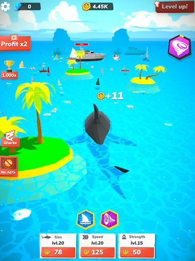 Idle Shark World - Tycoon Game list_9