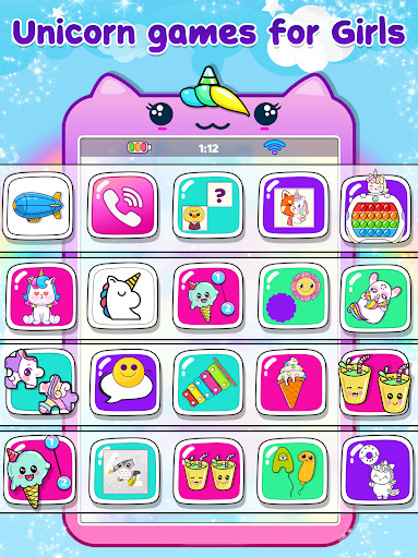 Kids Baby Unicorn Phone Game list_2