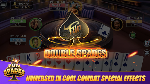 Fun Spades - Online Card Game list_