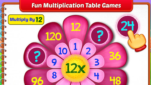 Kids Multiplication Math Games list_