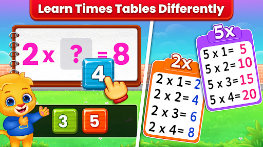 Kids Multiplication Math Games list_