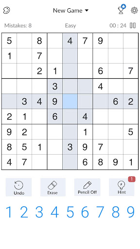 Sudoku - Classic Sudoku Puzzle list_