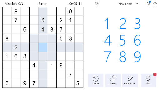 Sudoku - Classic Sudoku Puzzle list_