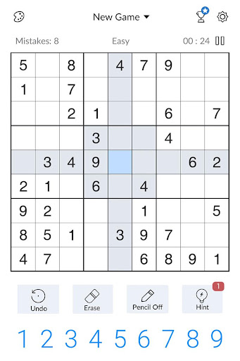 Sudoku - Classic Sudoku Puzzle list_