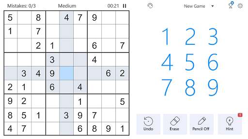 Sudoku - Classic Sudoku Puzzle list_