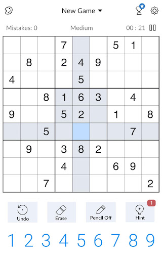 Sudoku - Classic Sudoku Puzzle list_