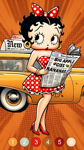 Betty Boop Vintage Coloring list_3