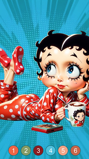 Betty Boop Vintage Coloring list_6