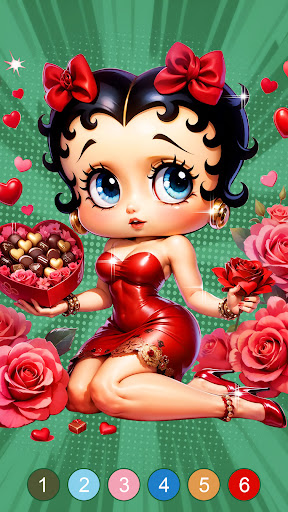 Betty Boop Vintage Coloring list_5