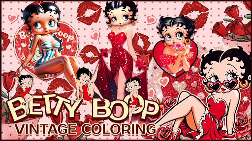 Betty Boop Vintage Coloring list_4