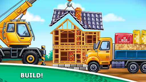 Truck games - build a house list_18