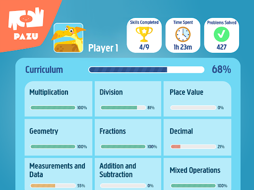 3rd Grade Math - Play&Learn list_13