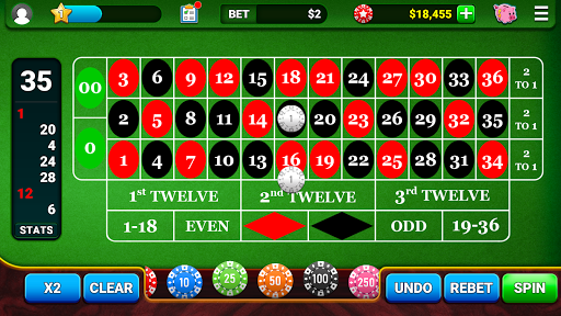 Roulette Casino Vegas Games list_